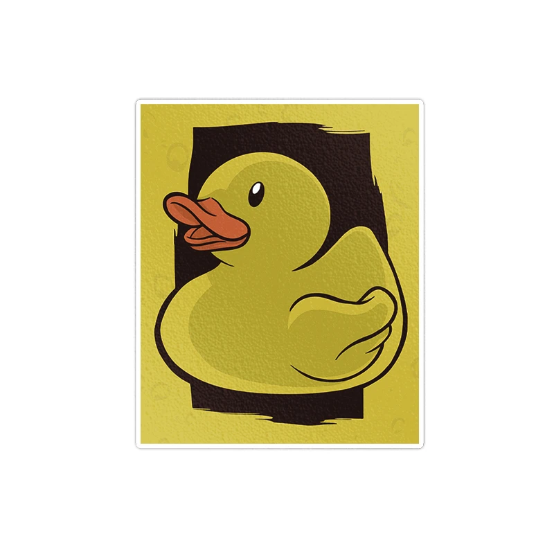استیکر لپ تاپ ویندی دیزاین طرح اردک مدل I1389
