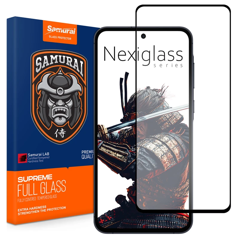 محافظ صفحه نمایش سامورایی مدل Nexiglass مناسب برای گوشی موبایل سامسونگ Galaxy A55 / Galaxy A35