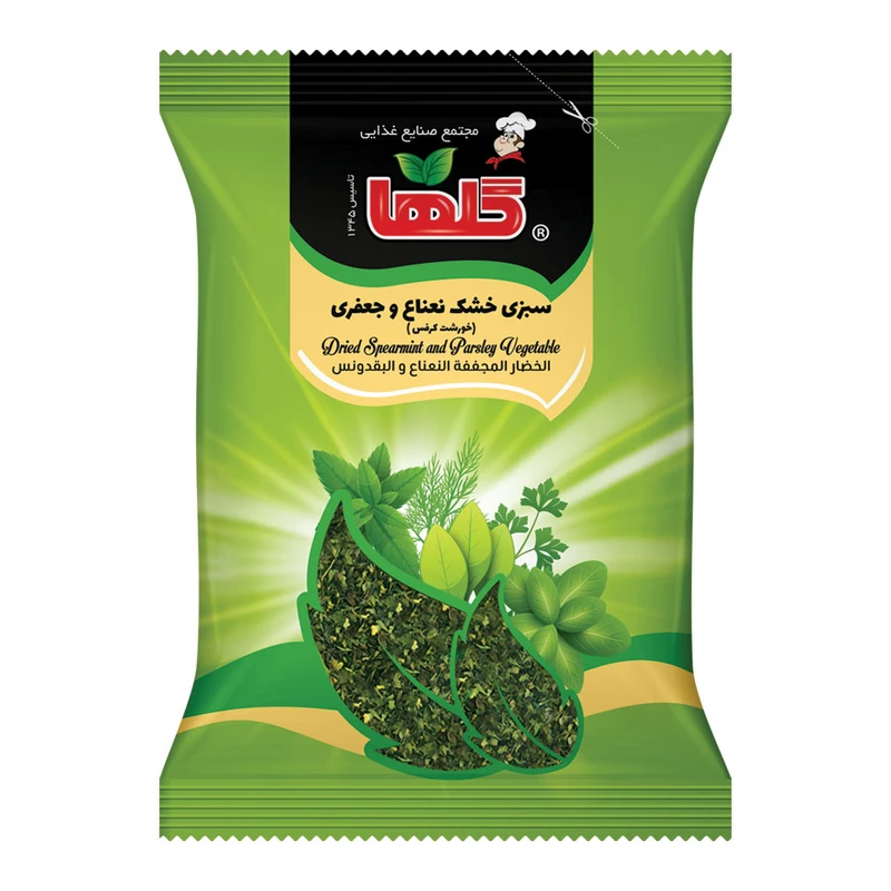 سبزی خشک نعنا جعفری گلها - 100 گرم