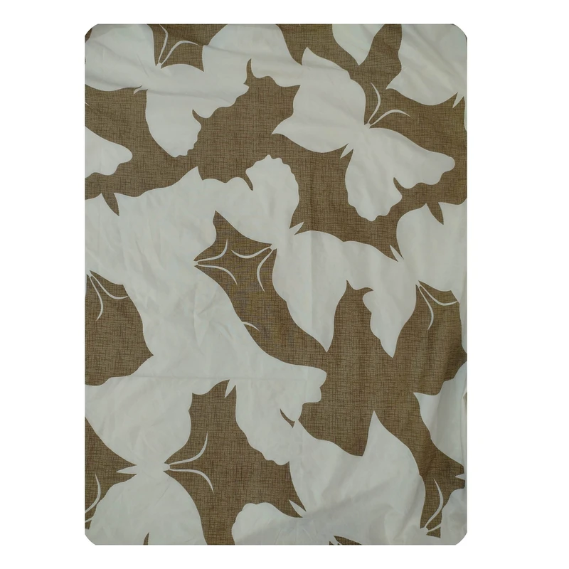 ملحفه پانیذ پود مدل تشک مهمان پروانه کد A113 یک نفره سایز 95x195 سانتی متر