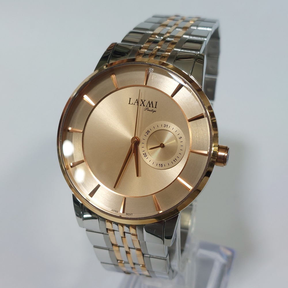 ست ساعت مچی عقربه ای زنانه و مردانه لاکسمی مدل l8549-2
