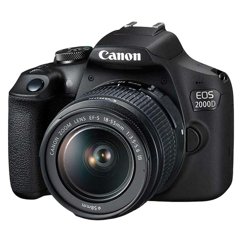 دوربین دیجیتال کانن مدل EOS 2000D به همراه لنز 18-55 میلی متر DC III دوربین دیجیتال کانن مدل EOS 2000D به همراه لنز 18-55 میلی متر DC III