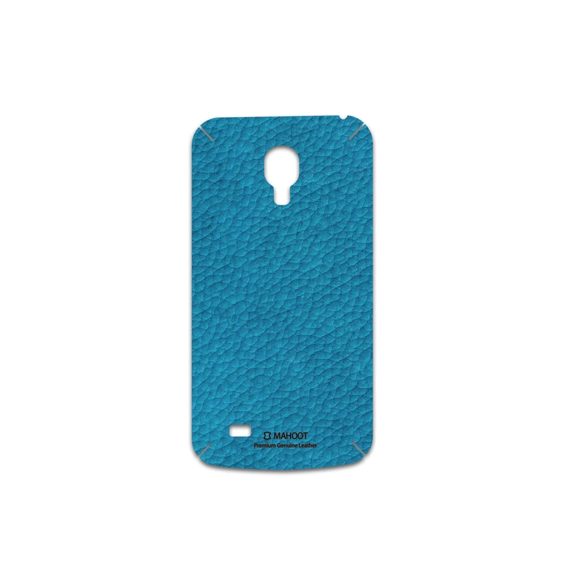 برچسب پوششی ماهوت مدل Blue-Leather مناسب برای گوشی موبایل سامسونگ Galaxy S4 mini