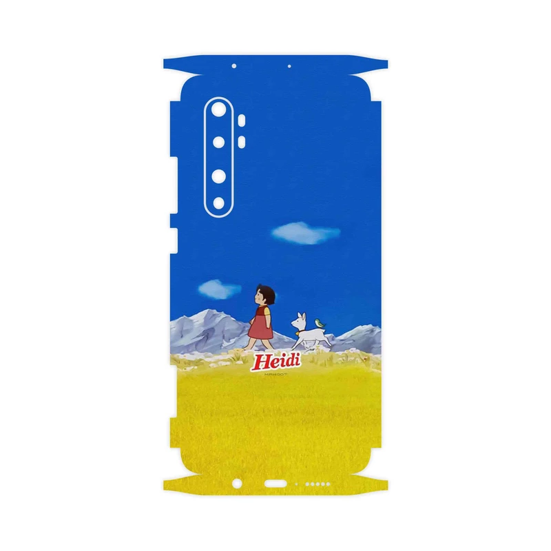 برچسب پوششی ماهوت مدل Heidi Girl of the Alps-FullSkin مناسب برای گوشی موبایل شیائومی Mi Note 10 Lite