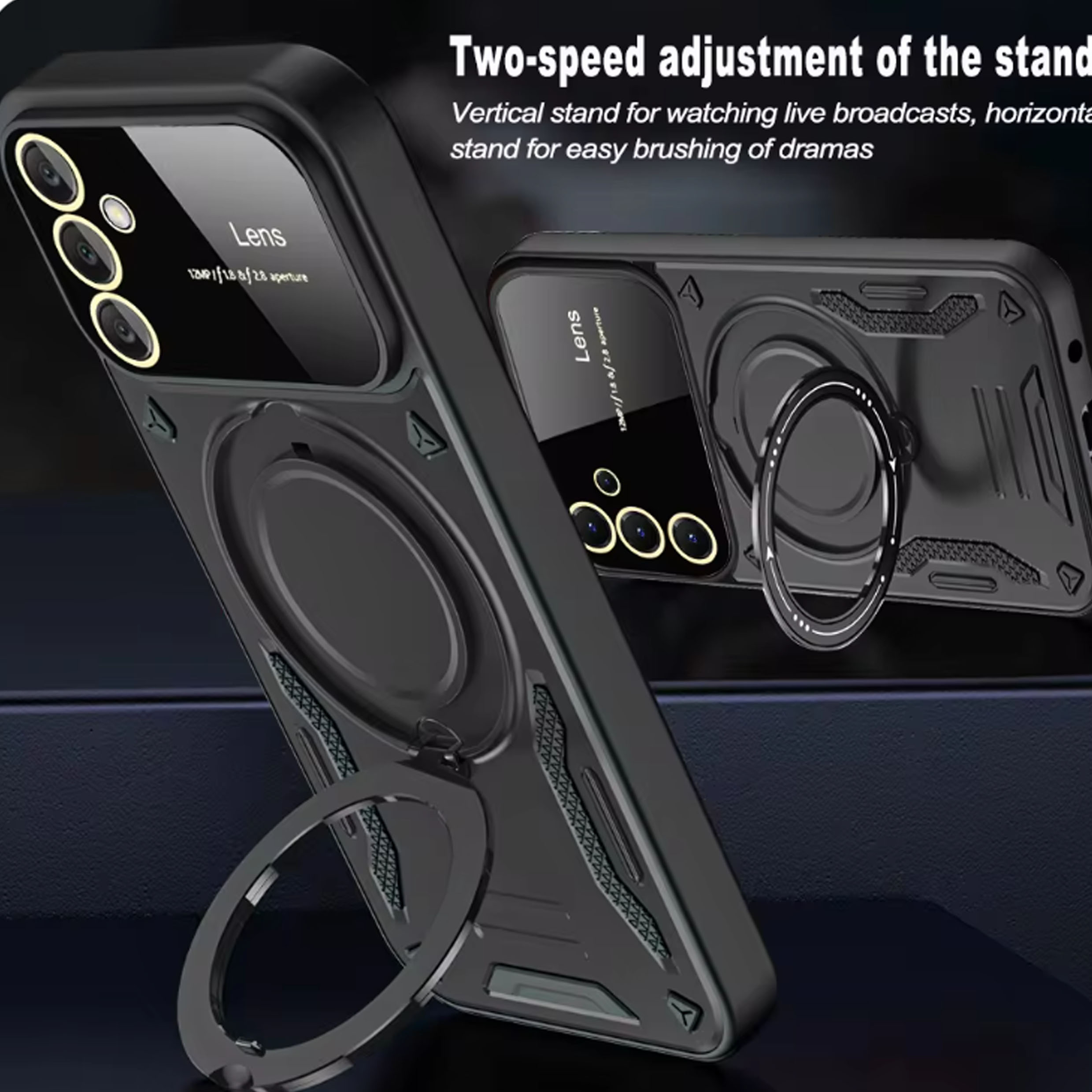 کاور اسپارتان مدل Hybrid Armor Strap مناسب برای گوشی موبایل سامسونگ Galaxy A35 5G / A35 به همراه بندآویز