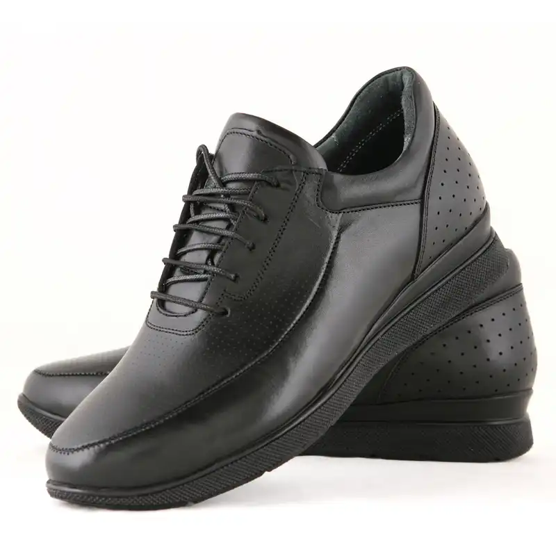 کفش روزمره زنانه چرم یلسان مدل نیها کد MSK-NHA-629-GS