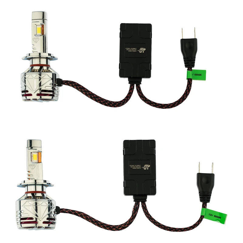 هدلایت ال سی مدل KH1 پایه h7 بسته دو عددی