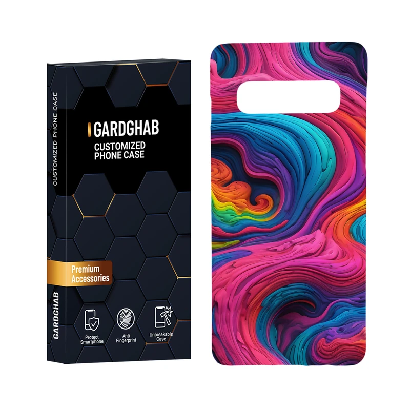 کاور گارد قاب مدل ساده مناسب برای گوشی موبایل سامسونگ Galaxy S10