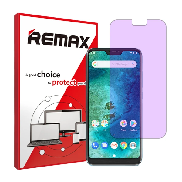 محافظ صفحه نمایش آنتی پرپل ریمکس مدل HyPRL مناسب برای گوشی موبایل شیائومی Mi A2 Lite / Redmi 6 Pro
