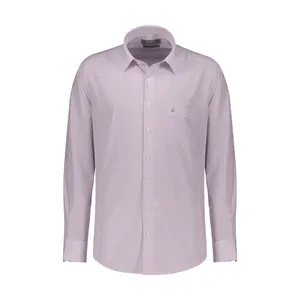 پیراهن آستین بلند مردانه ال سی من مدل 02181290-purple 082