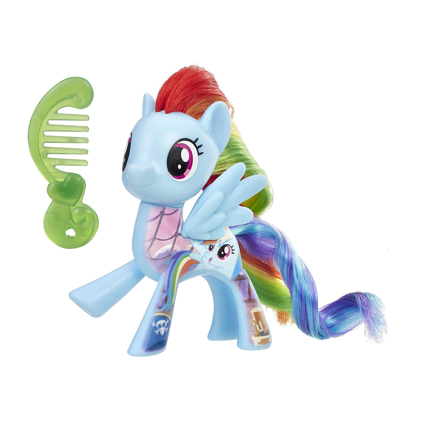 اکشن فیگور هاسبرو طرح My Little Pony مدل Rainbow Dash E0728