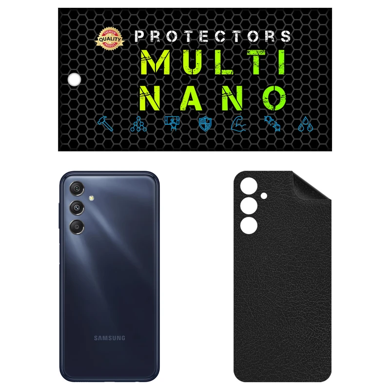 برچسب پوششی مولتی نانو طرح چرم مدل X-F1L مناسب برای گوشی موبایل سامسونگ Galaxy M35