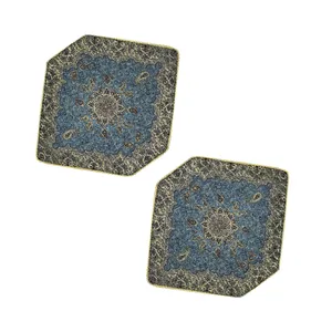 رومیزی ترمه مدل سالار کد WL30-25 مجموعه 2 عددی