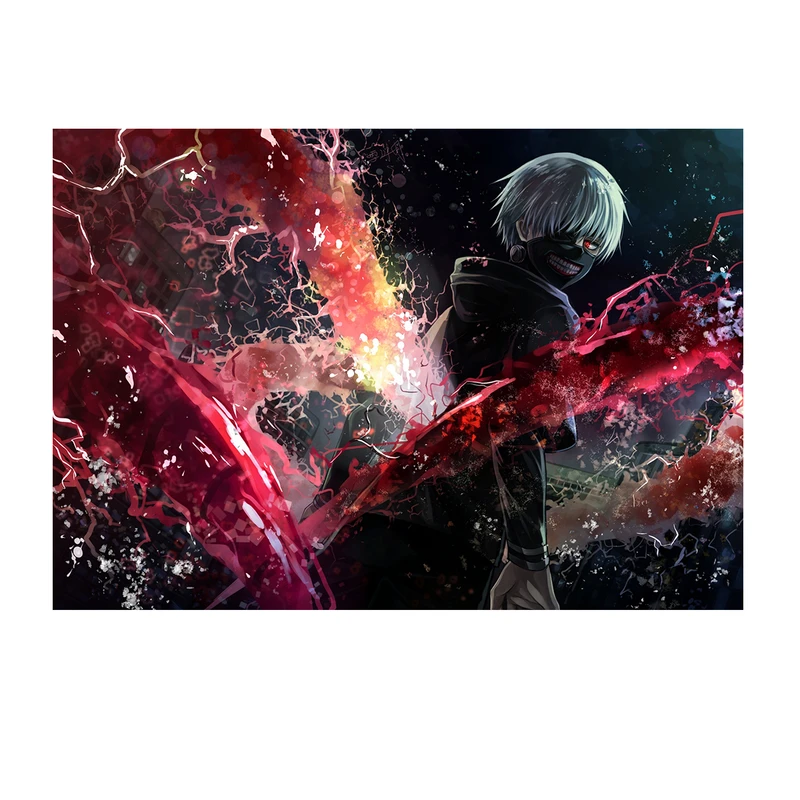 تابلو شاسی طرح انیمه Tokyo Ghoul مدل 002