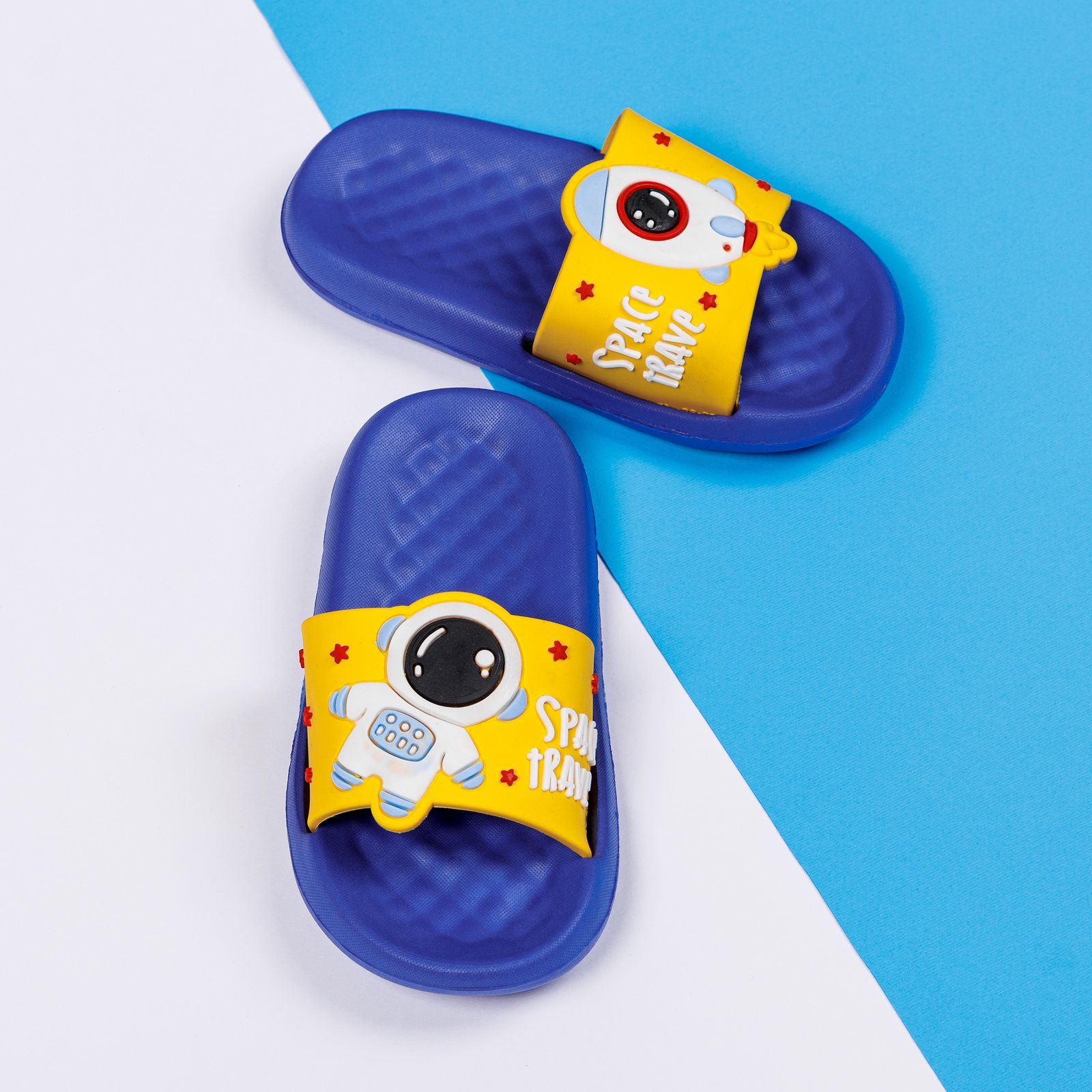 دمپایی پسرانه پایون مدل سفر فضایی کد DBL.3511 - - 3