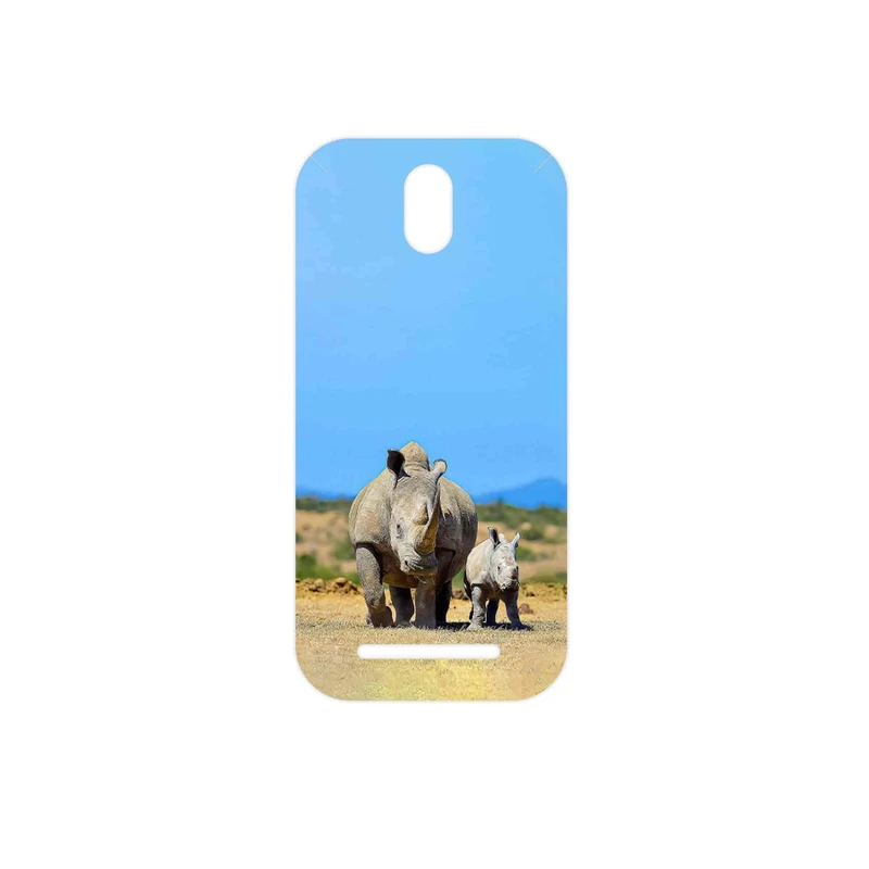 برچسب پوششی ماهوت مدل Rhino مناسب برای گوشی موبایل اچ تی سی Desire 500