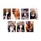 پوستر کالامیکس مدل لیزا بلک پینک lisa مجموعه 7 عددی