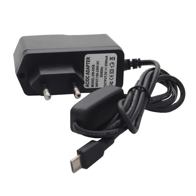 آداپتور 5 ولت 2.5 آمپر مدل تایپ میکرو HN-5258