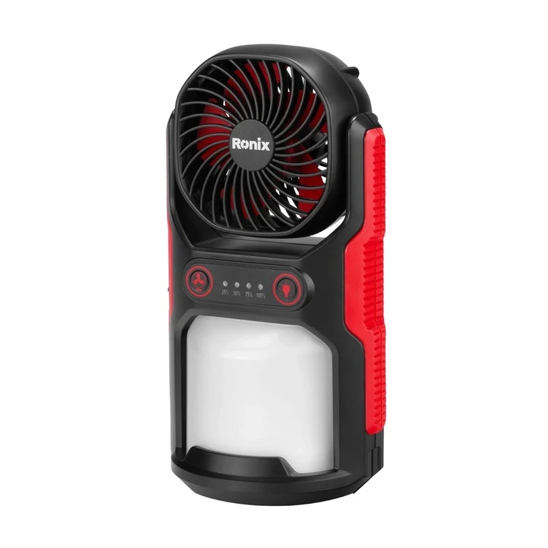 نورافکن دستی رونیکس مدل FanPro rh-4210 با نور مهتابی