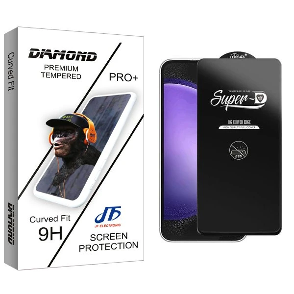 محافظ صفحه نمایش جی اف مدل Diamond SuperD_ESD مناسب برای گوشی موبایل سامسونگ galaxy s23 fe