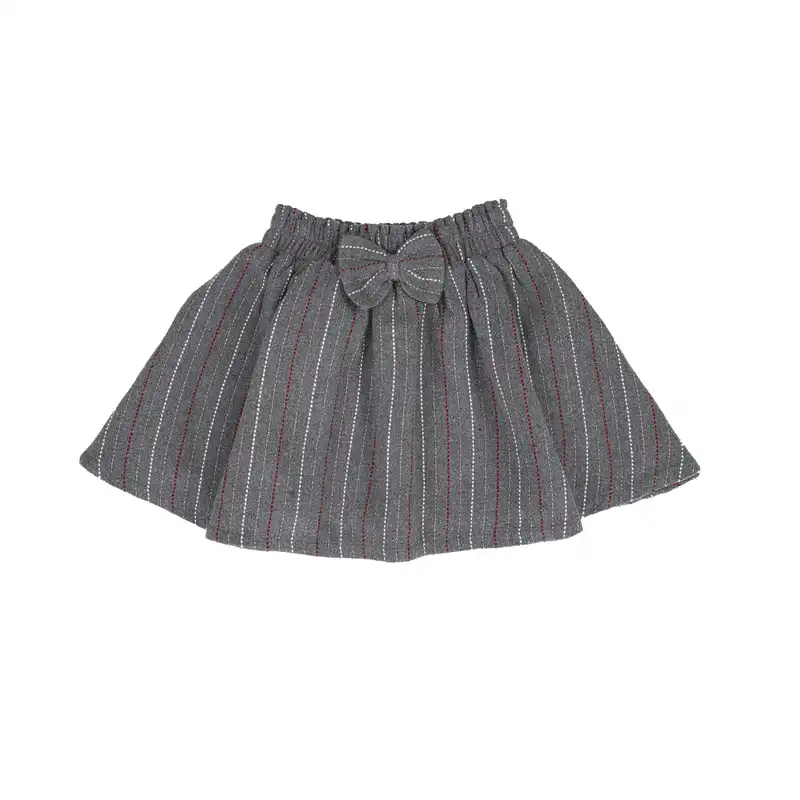 ست سویشرت و دامن دخترانه فیورلا مدل پوم پوم کد 34515