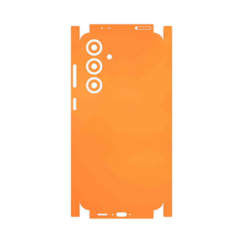 برچسب پوششی ماهوت مدل Matte-Orange-FullSkin مناسب برای گوشی موبایل سامسونگ Galaxy S24 FE