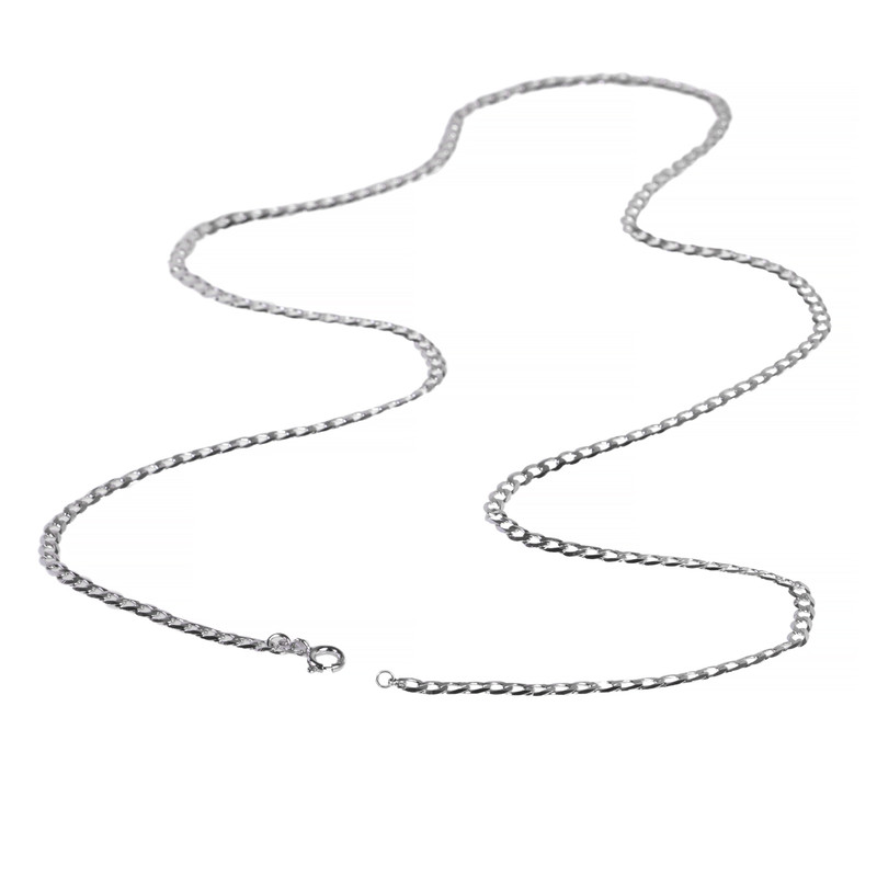 زنجیر نقره مردانه اقلیمه مدل GN370 زنجیر نقره مردانه اقلیمه مدل GN370