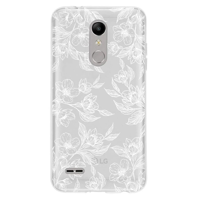 کاور مگافون طرح گل مدل C50-W مناسب برای گوشی موبایل ال جی K10 2017