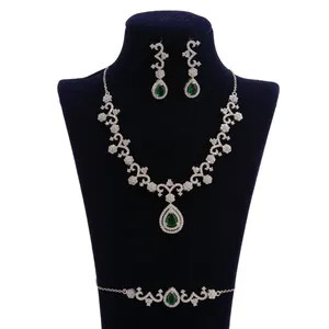 نیم ست نقره زنانه کد 2419