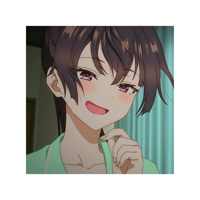 استیکر لپ تاپ و موبایل مدل انیمه طرح یوکی سو Alya Sometimes Hides Her yuki suou کد 3895