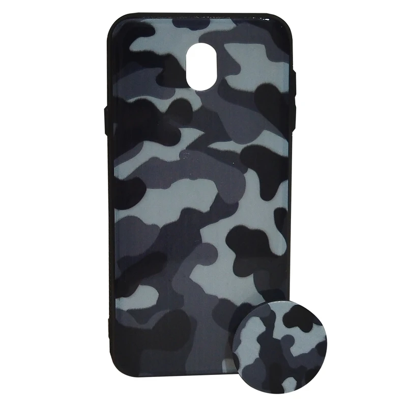 کاور کد 4109 مناسب برای گوشی موبایل سامسونگ Galaxy J7 Pro به همراه پایه نگهدارنده