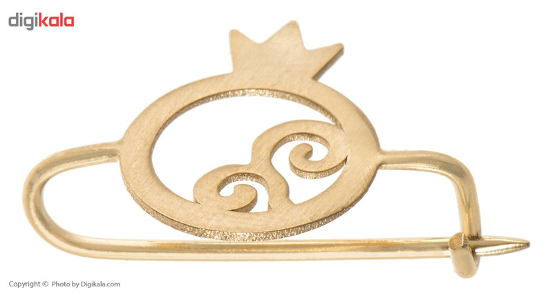 سنجاق سینه طلا 18 عیار رزا مدل PG33