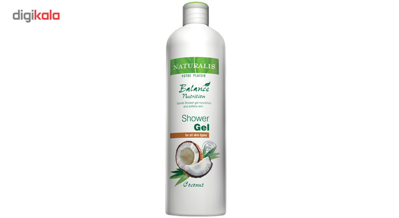 ژل شست و شوی بدن نچرالیس مدل Coconut حجم 400 میلی لیتر