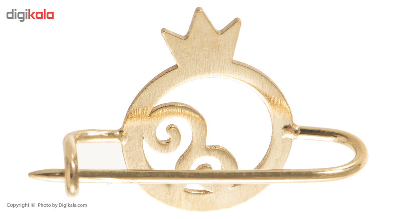 سنجاق سینه طلا 18 عیار رزا مدل PG33