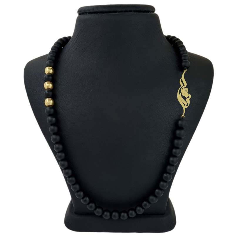 گردنبند طلا  18 عیار پسرانه لیردا طرح اسم فرهاد کد 30301