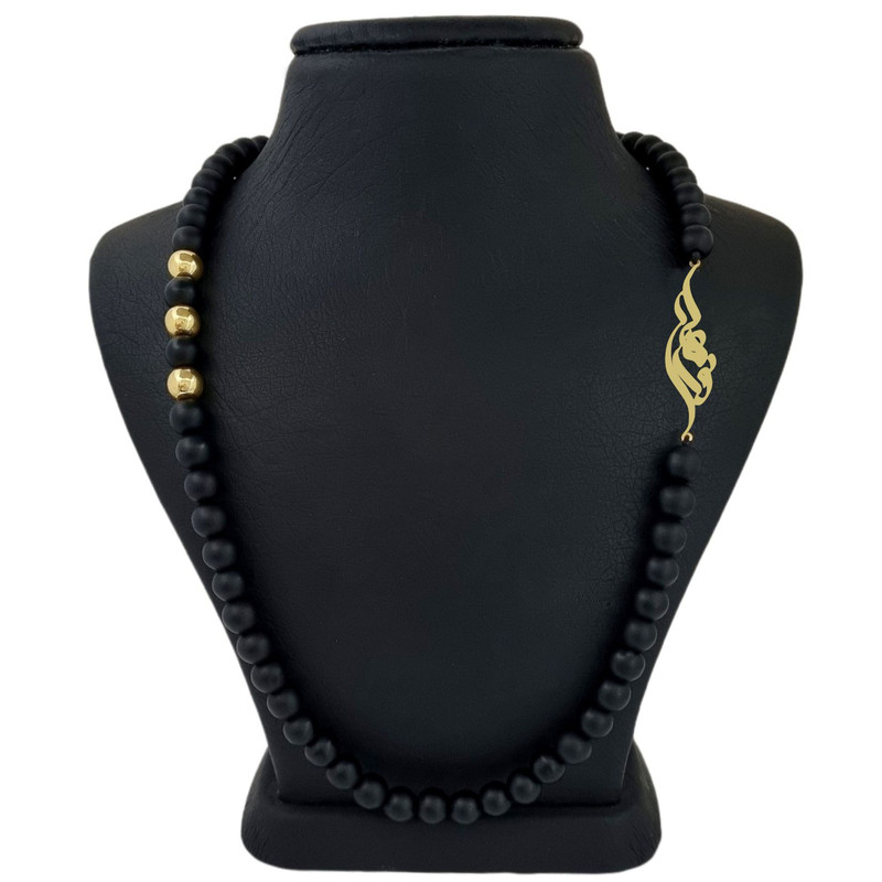 گردنبند طلا  18 عیار پسرانه لیردا طرح اسم فرهاد کد 30301