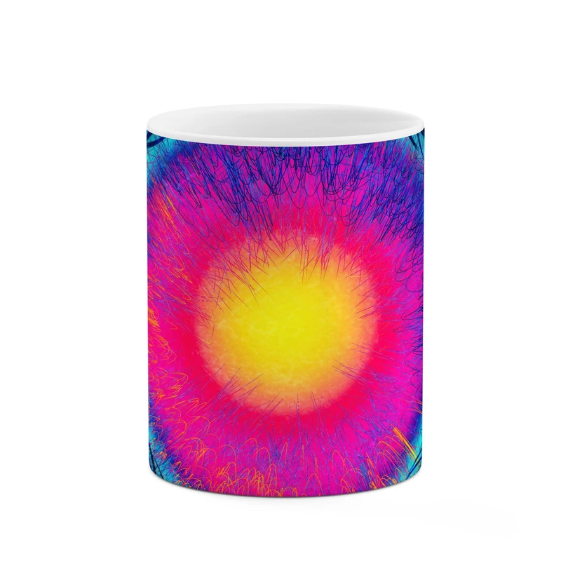 ماگ کاکتی طرح شبیه چشمه کد mgp10115