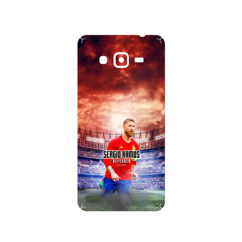 برچسب پوششی ماهوت مدل Sergio Ramos مناسب برای گوشی موبایل سامسونگ Galaxy Grand Prime