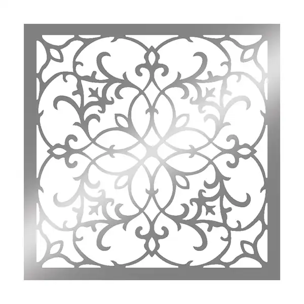 تایل سقفی آسمان مجازی مدل 1202 نقره ای سایز 59.5x59.5 سانتی متر