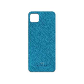 برچسب پوششی ماهوت مدل Blue-Leather مناسب برای گوشی موبایل سامسونگ Galaxy A22 5G