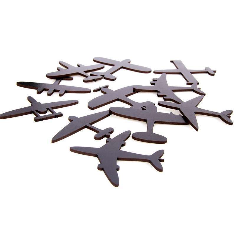 استیکر طرح هواپیما کد 4025 بسته 16 عددی