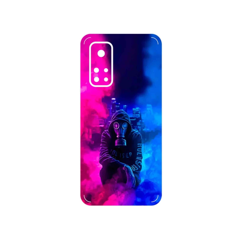 برچسب پوششی ماهوت مدل Smoke Rainbow Digital Art 2 مناسب برای گوشی موبایل شیائومی Mi 10T Pro 5G