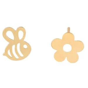 گوشواره طلا 18 عیار زنانه عدنان مدل EGV668