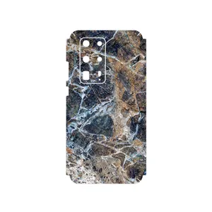 MAHOOT Earth_White_Marble Cover Sticker for Huawei P40 Pro Plus