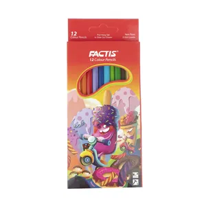 Factis F07112212 Ice Creams Color Pencil Pack of 12