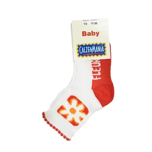 جوراب ساق کوتاه دخترانه مدل gol 01