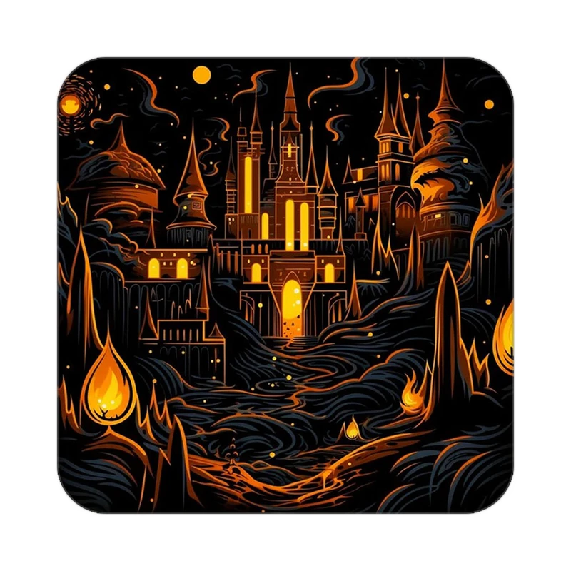 زیر لیوانی کاکتی طرح هری پاتر Harry Potter مدل mp42148