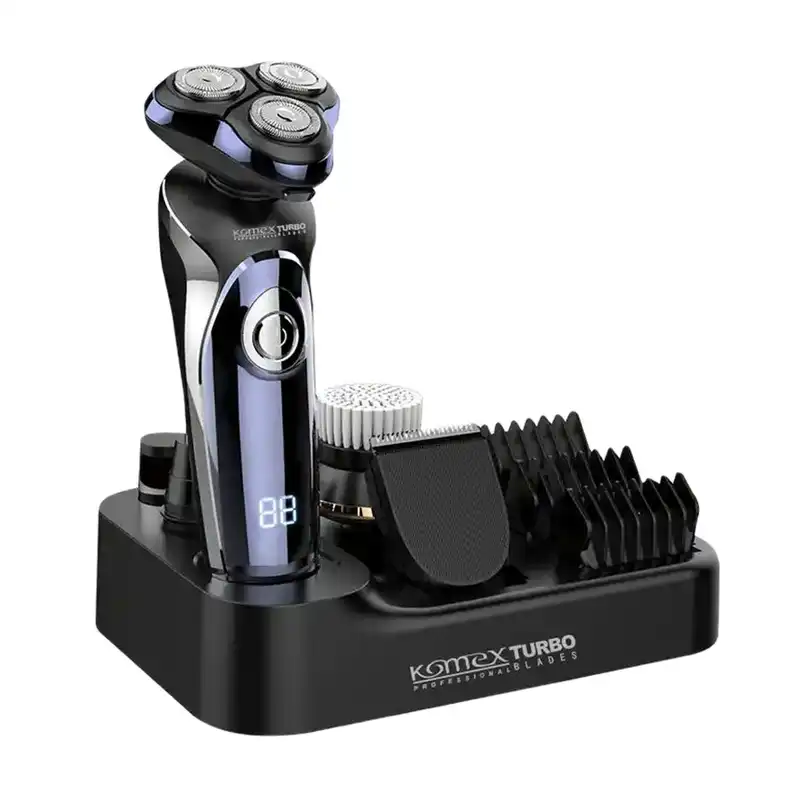 ماشین اصلاح موی صورت و بدن شارژی کومکس مدل km-8200
