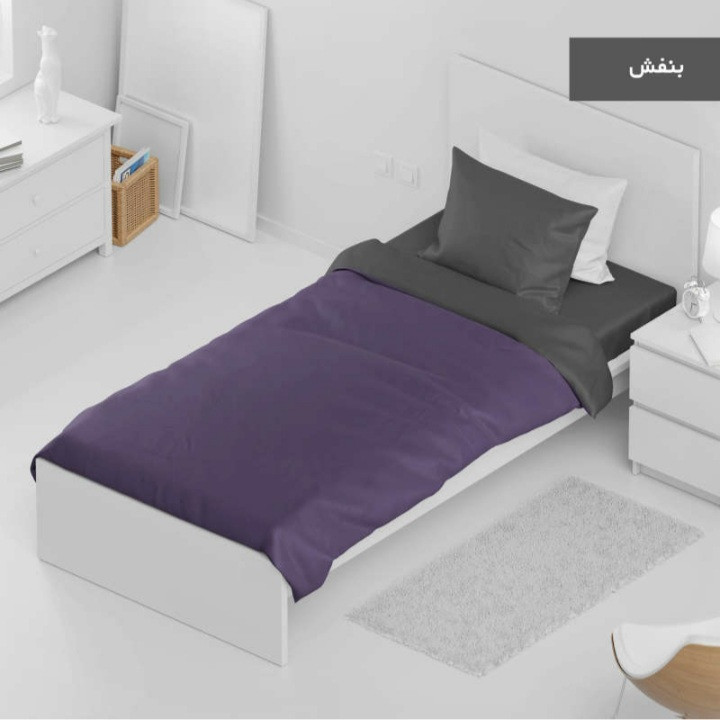 روکش لحاف مدل میکرو دورو یک نفره سایز 220×160 سانتی متر