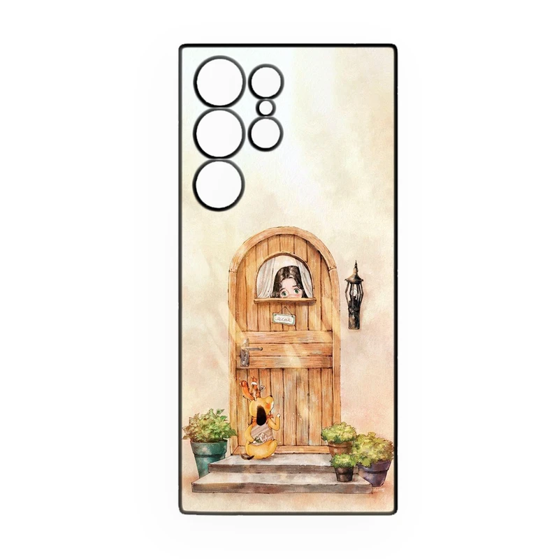 کاور طرح دخترانه کد 247 مناسب برای گوشی موبایل سامسونگ Galaxy S23 Ultra